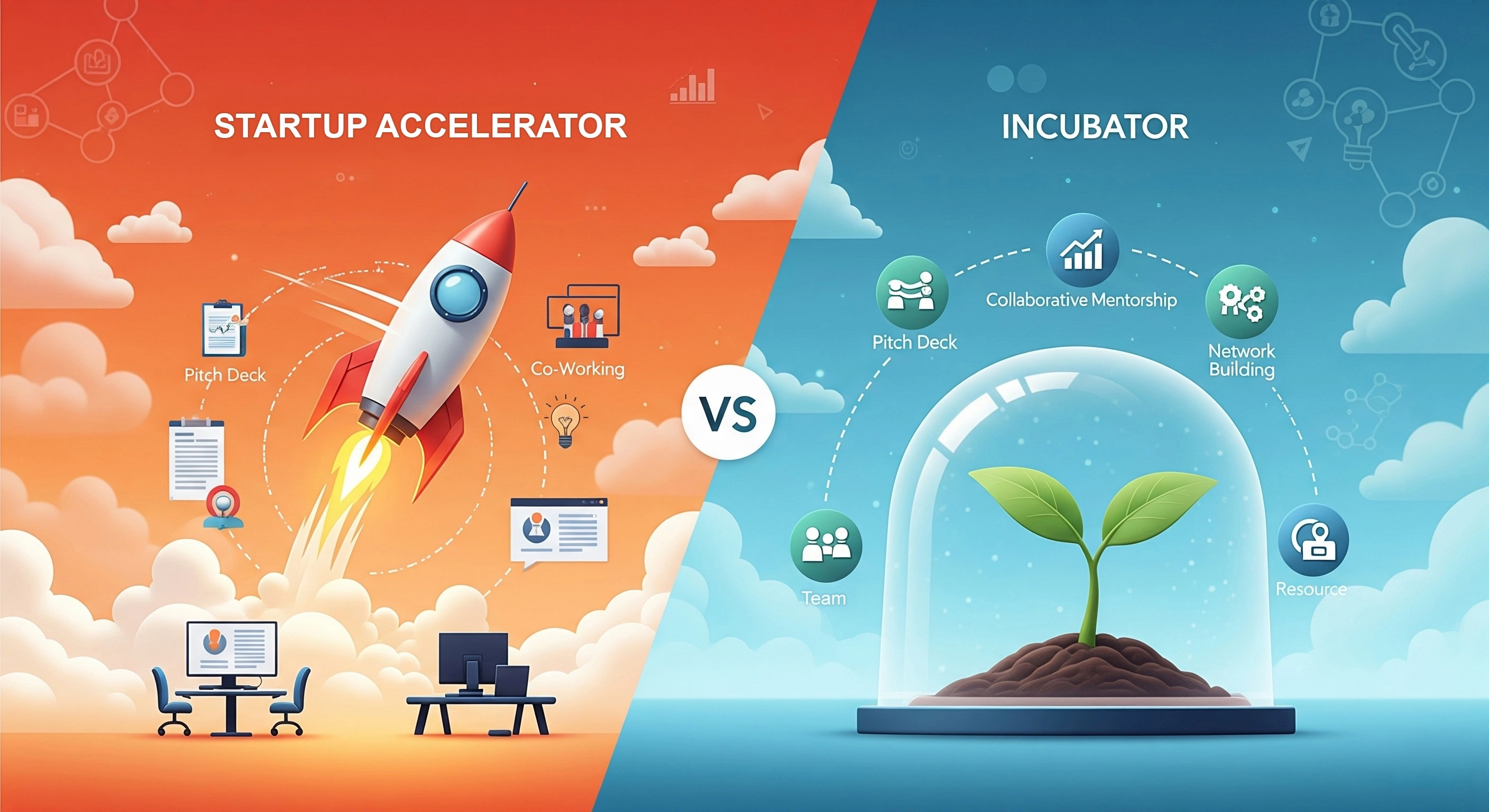 Hub71 | Startup accelerator vs incubator: Which one should I choose?